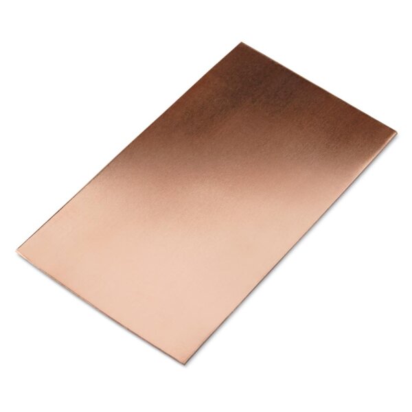 Plattanod koppar 100 x 60 x 0,6mm