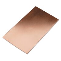 Plattanod koppar 100 x 60 x 0,6mm